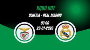 Nhận Định Kèo Nhà Cái - Benfica vs Real Madrid