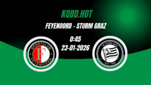 Nhận Định Kèo Nhà Cái - Feyenoord vs Sturm Graz